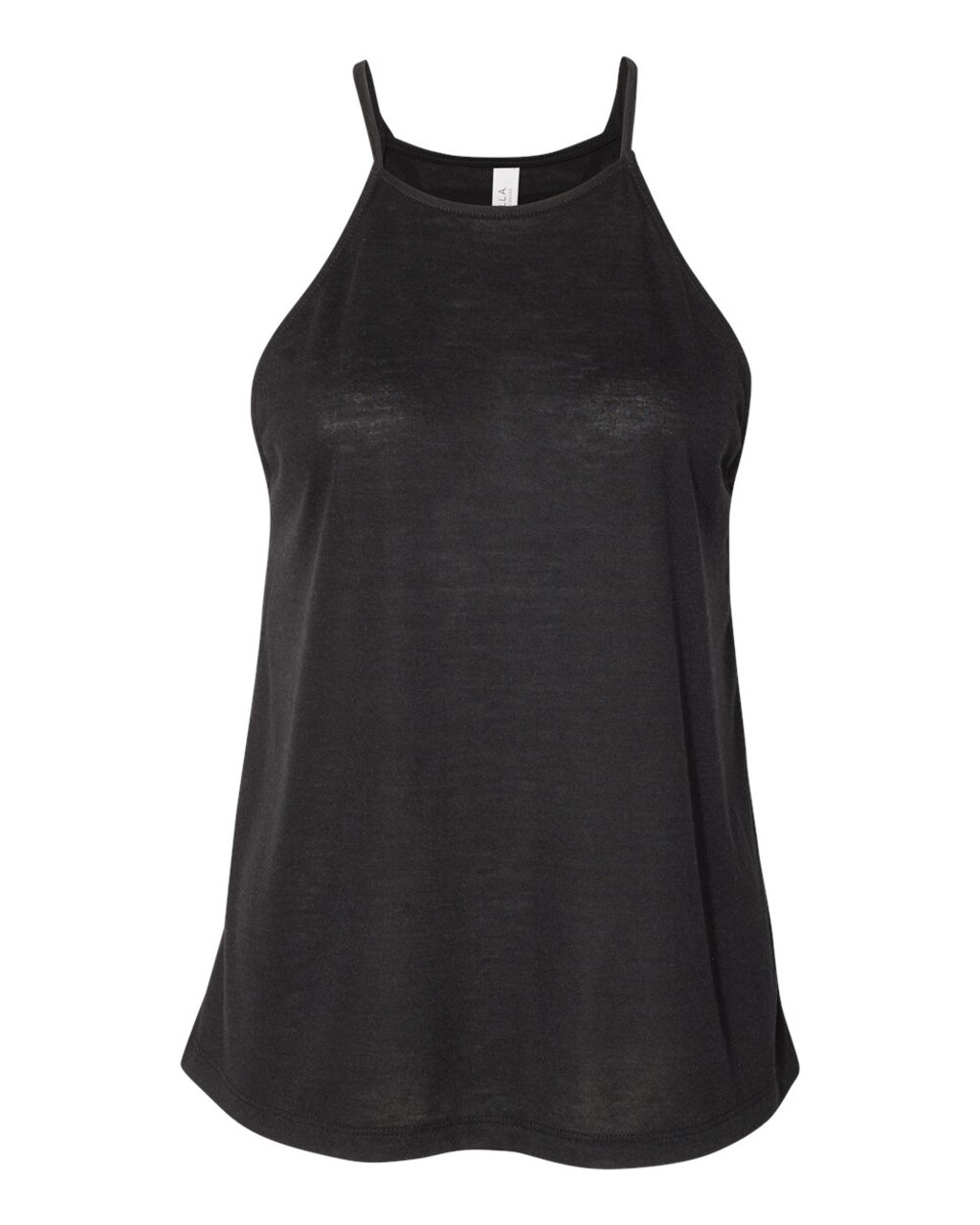 BELLA + CANVAS® Women’s Flowy High-Neck Tank – Lightweight Sleeveless Top for Summer Wear